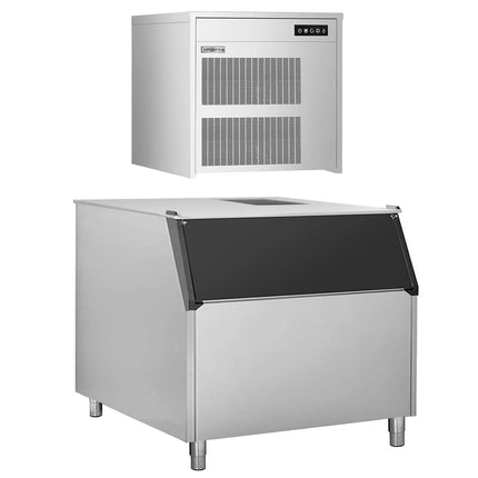 GGM Gastro Commercial Flake Ice Machine - Modular - 390kg/24h - incl. Ice Storage Bin