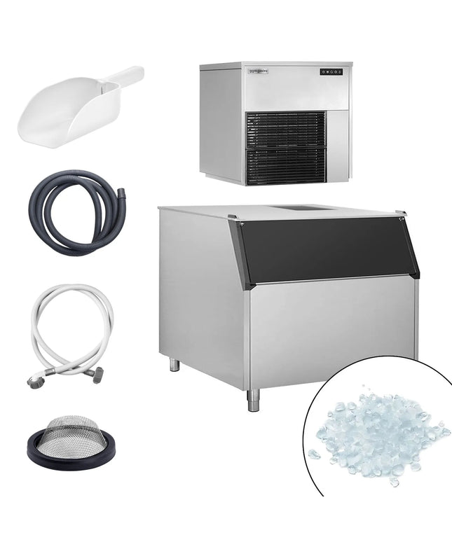 GGM Gastro Commercial Flake Ice Machine - Modular - 550kg/24h - incl. Ice Storage Bin