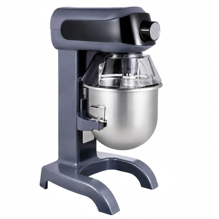 GGM Gastro Commercial Floor Standing Planetary Mixer – 20 Litres – 1.1 kW – with Display, Lighting & 3 Attachments – Light Ivory