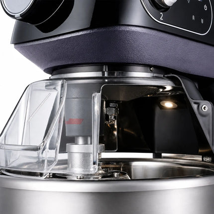 GGM Gastro Commercial Floor Standing Planetary Mixer – 20 Litres – 1.1 kW – with Display, Lighting & 3 Attachments – Light Ivory