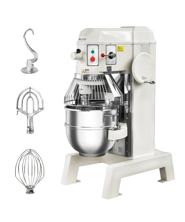 GGM Gastro Commercial Floor Standing Planetary Mixer  - 60L - 3kW - incl. 3 attachments