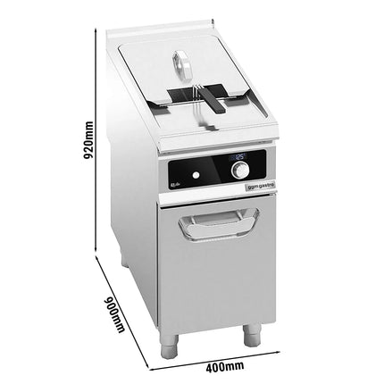 GGM Gastro Commercial Free Standing Electric Fryer - 22 litres - 22kW - Bflex Digital
