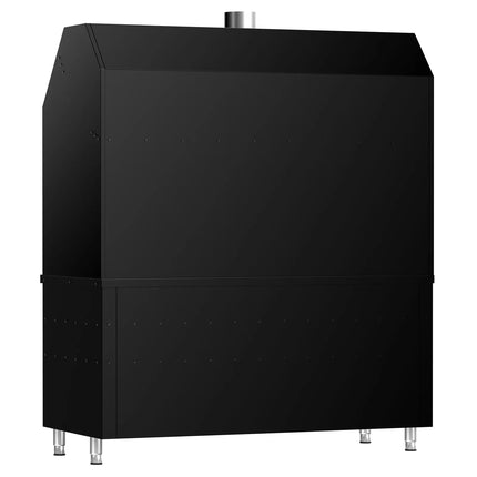 GGM Gastro Commercial Gas Chargrill BERLIN - 1760mm - 790mm Deep - 8 Grill Grids - 28kW - Black