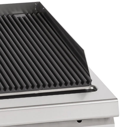 GGM Gastro Commercial Gas Chargrill Paolo 900 - 800mm - Freestanding - Cast-Iron Cooking Grids
