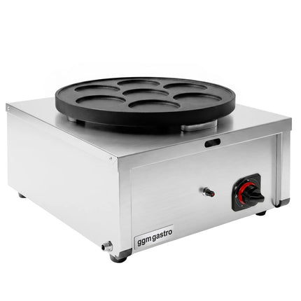 GGM Gastro Commercial Gas Crepe Maker - Thermostatic Control