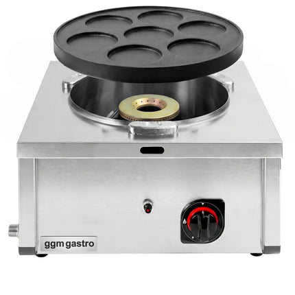 GGM Gastro Commercial Gas Crepe Maker - Thermostatic Control