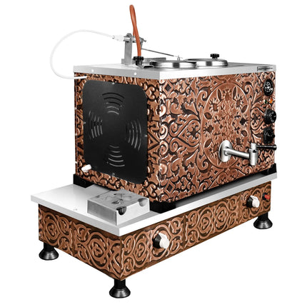 GGM Gastro Commercial Gas & Electric Copper Tea Urn - 770mm - 22 Litres