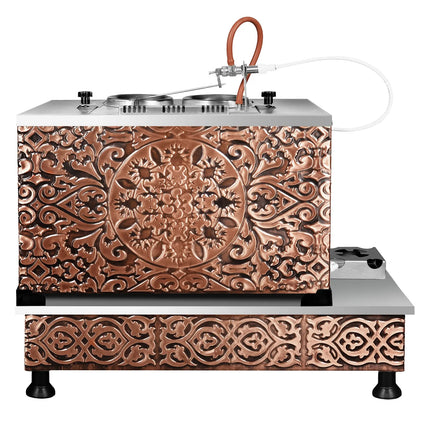 GGM Gastro Commercial Gas & Electric Copper Tea Urn - 770mm - 22 Litres