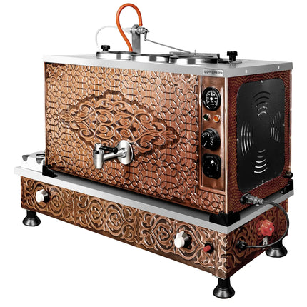 GGM Gastro Commercial Gas & Electric Copper Tea Urn - 870mm - 33 Litres