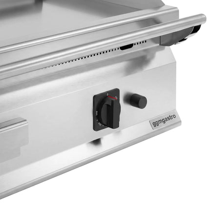 GGM Gastro Commercial Gas Griddle - 12.0kW - Smooth Plate - Cooking area: 795x585mm - on Stand