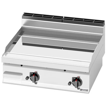 GGM Gastro Commercial Gas Griddle - 13.8kW - Smooth Plate - Cooking area: 795x500mm