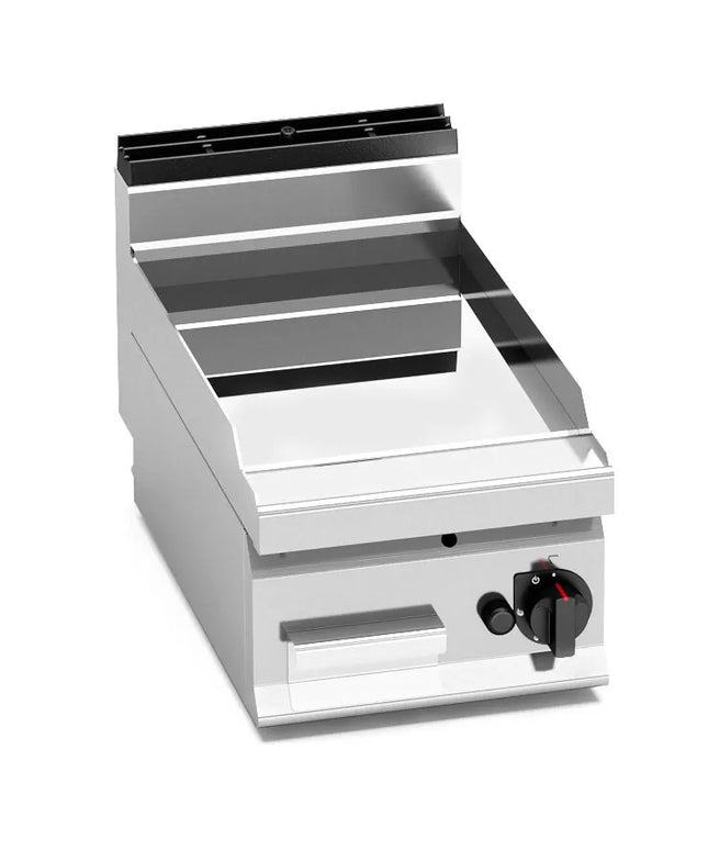 GGM Gastro Commercial Gas Griddle - 6.9kW - Smooth Plate - Cooking area: 400x700mm