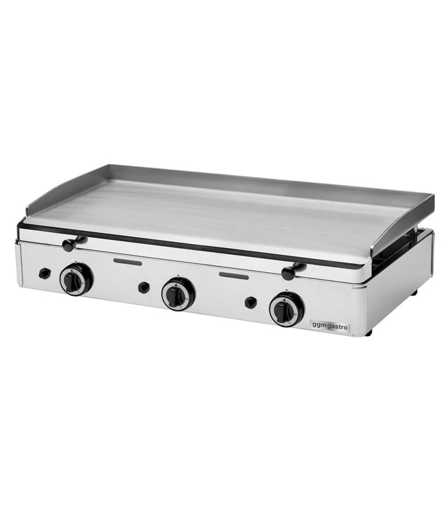 GGM Gastro Commercial Gas Griddle - 8.25kW - Smooth Plate - Cooking area: 783x395mm