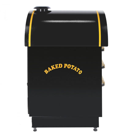 GGM Gastro Commercial Gas Jacket Potato Oven - Manual Controls - 4.9kW - 500x1200x700mm - with 3 drawers