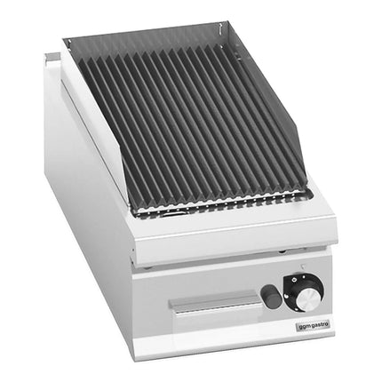 GGM Gastro Commercial Gas Lava Rock Chargrill Paolo 900 Series - 400mm - Countertop - 900mm Deep - 9kW