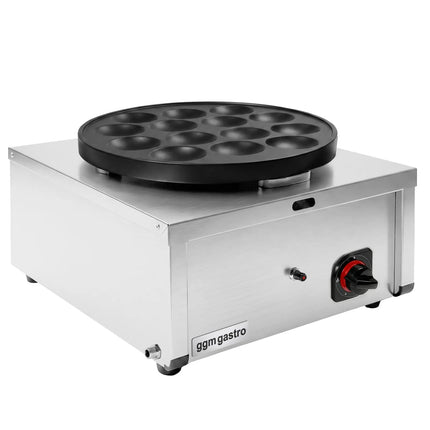 GGM Gastro Commercial Gas Mini Pancake Maker - Thermostatic Control