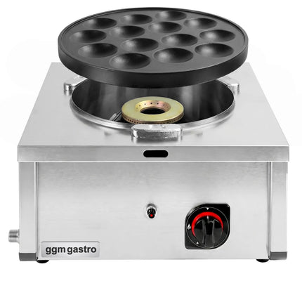 GGM Gastro Commercial Gas Mini Pancake Maker - Thermostatic Control