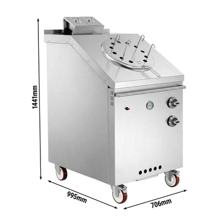 GGM Gastro Commercial Gas Tandoor Oven - Manual Controls - 64.8kW - 706x1441x995mm - stainless steel