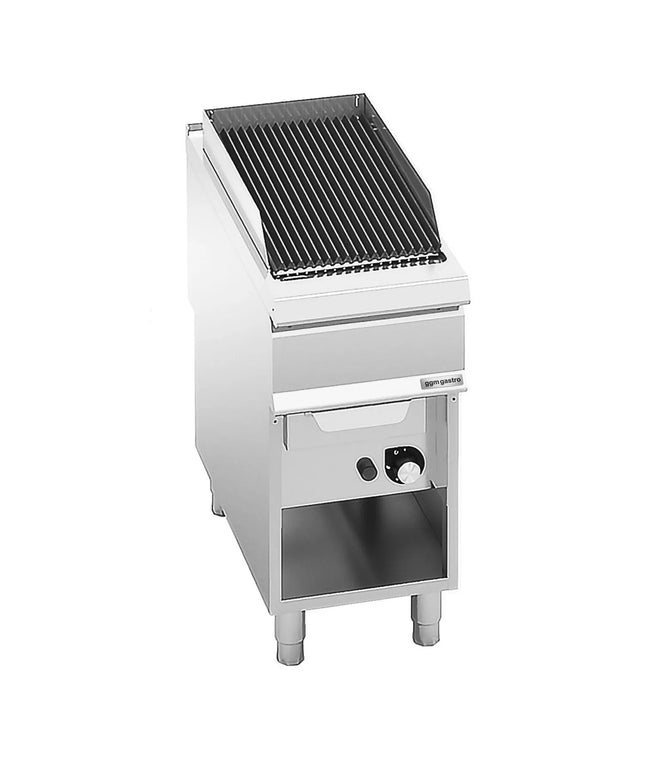 GGM Gastro Commercial Gas Water Grill Paolo 900 Series - 400mm - Freestanding - with Leg Stand - 900mm Deep - 12kW