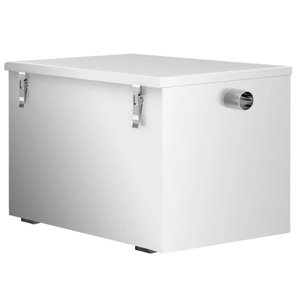 GGM Gastro Commercial Grease Trap - 132L - with solids basket 52L - for up to 200 covers/day - 25L/min