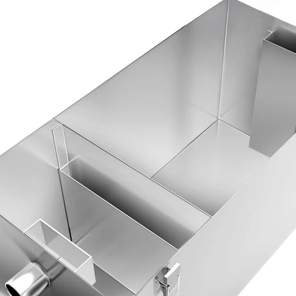 GGM Gastro Commercial Grease Trap - 44L - with solids basket 16L - for up to 100 covers/day