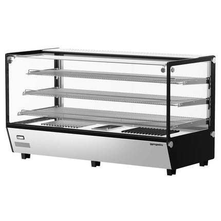 GGM Gastro Commercial Heated Display Cabinet - 1219mm - 1.8kW - with 3 shelves