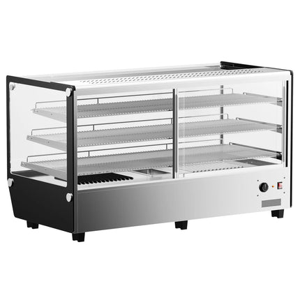 GGM Gastro Commercial Heated Display Cabinet - 1219mm - 1.8kW - with 3 shelves