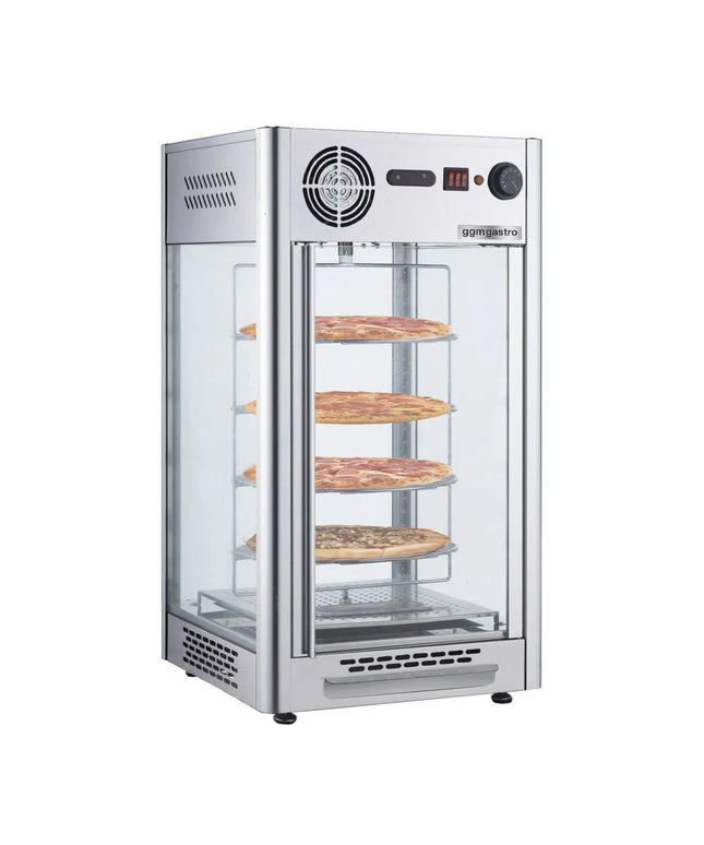 GGM Gastro Commercial Heated Display Cabinet - 470mm - 1.2kW - with 4 shelves