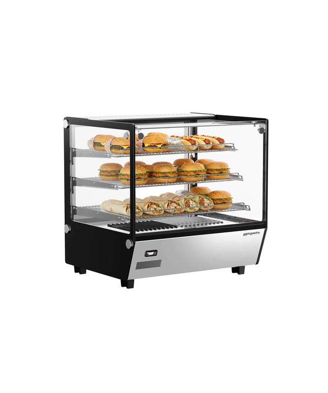 GGM Gastro Commercial Heated Display Cabinet - 702mm - 1.1kW - with 3 shelves