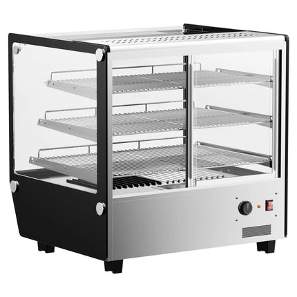 GGM Gastro Commercial Heated Display Cabinet - 702mm - 1.1kW - with 3 shelves