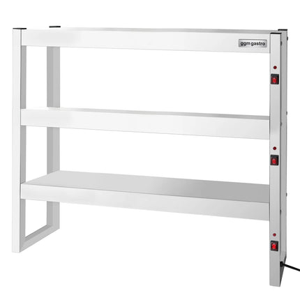 GGM Gastro Commercial Heated Gantry - 900x300mm - 1.08kW - 3 Tier