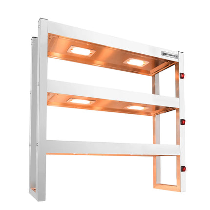 GGM Gastro Commercial Heated Gantry - 900x300mm - 1.08kW - 3 Tier