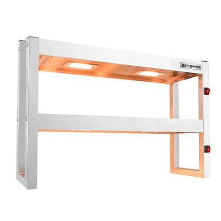 GGM Gastro Commercial Heated Gantry - 900x300mm - 720W - 2 Tier