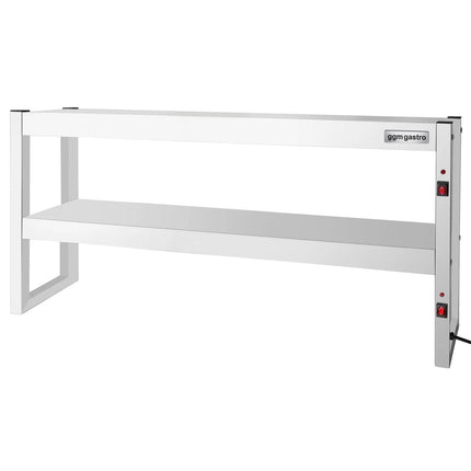 GGM Gastro Commercial Heated Gantry Infrared - 1800x300mm - 1.8kW - 2 Tier
