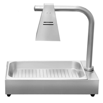 GGM Gastro Commercial Heated Gantry Infrared with 1 Heat Lamp - 400x285mm - 290W - for GN 1/2 - Single Tier