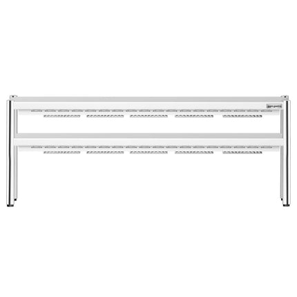 GGM Gastro Commercial Heated Gantry PREMIUM with 2 Ceramic Heaters - 2000x370mm - 2kW - 2 Tier - height-adjustable