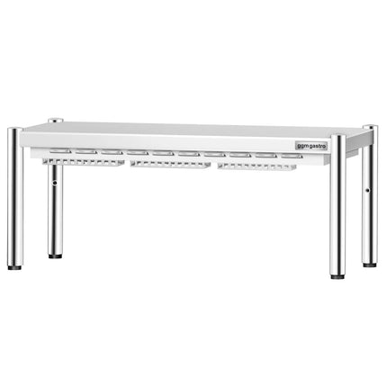 GGM Gastro Commercial Heated Gantry PREMIUM with Ceramic Heaters - 1200x370mm - 1.05kW - Single Tier - height-adjustable