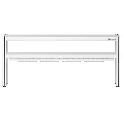 GGM Gastro Commercial Heated Gantry PREMIUM with Ceramic Heaters - 1600x370mm - 1.4kW - 2 Tier - height-adjustable