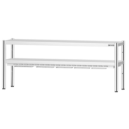 GGM Gastro Commercial Heated Gantry PREMIUM with Ceramic Heaters - 2000x370mm - 1.75kW - 2 Tier - height-adjustable