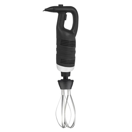 GGM Gastro Commercial Heavy Duty Stick Blender - with Detachable 300mm Shaft & Whisk Attachment - 850W - Single Speed