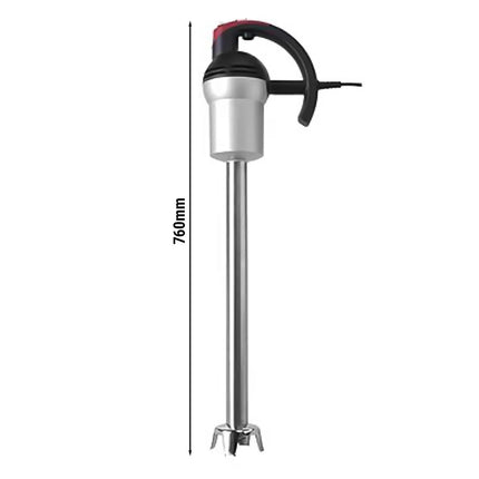 GGM Gastro Commercial Heavy Duty Stick Blender - with Fixed 500mm Shaft - 550W - 2-Speed