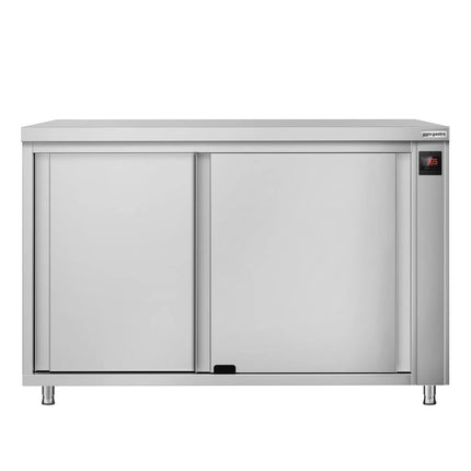 GGM Gastro Commercial Hot Cupboard ECO - 1000x600mm - with sliding doors - digital