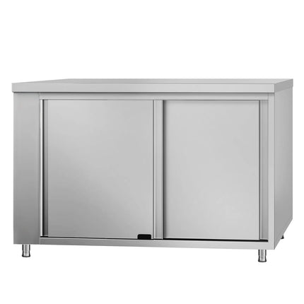 GGM Gastro Commercial Hot Cupboard ECO - 1000x700mm - with pass-through & sliding doors - digital