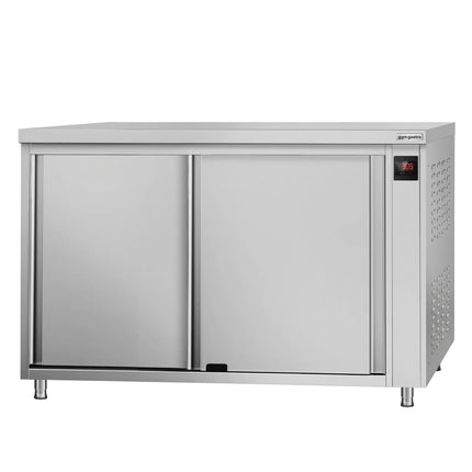 GGM Gastro Commercial Hot Cupboard ECO - 1000x700mm - with sliding doors - Digital