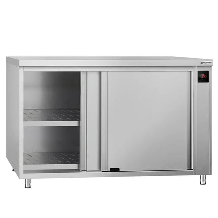 GGM Gastro Commercial Hot Cupboard ECO - 1200x600mm - with sliding doors - digital