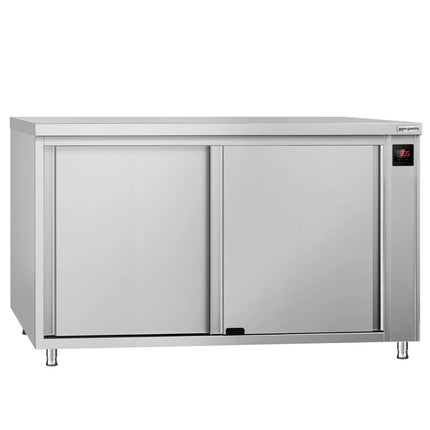 GGM Gastro Commercial Hot Cupboard ECO - 1400x600mm - with sliding doors - digital