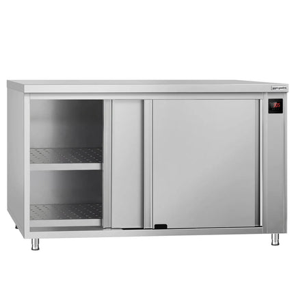 GGM Gastro Commercial Hot Cupboard ECO - 1400x600mm - with sliding doors - digital