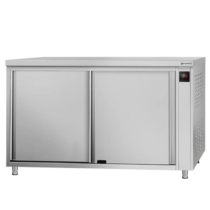 GGM Gastro Commercial Hot Cupboard ECO - 1400x600mm - with sliding doors - digital