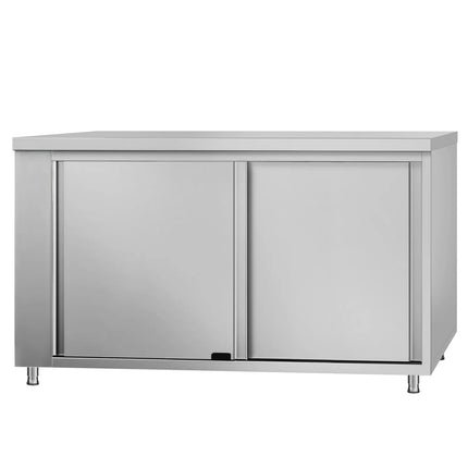 GGM Gastro Commercial Hot Cupboard ECO - 1600x700mm - with pass-through & sliding doors - Digital