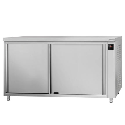 GGM Gastro Commercial Hot Cupboard ECO - 1800x600mm - with sliding doors - digital